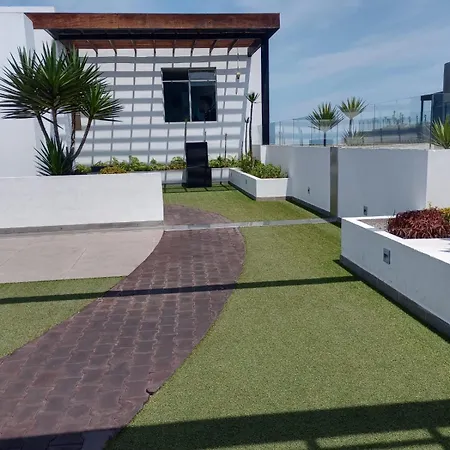 Apartamento Panoramic - Acogedor Con Vista Al Mar Lima Exterior photo